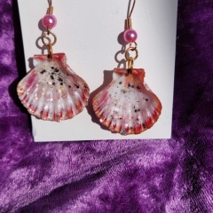 Handmade shell earrings