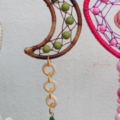 Small hanging moon ornament