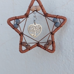 Small hanging star ornament