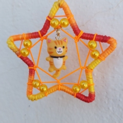 Small hanging cat ornament