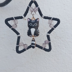 Small hanging cat ornament