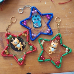 Small hanging cat ornaments